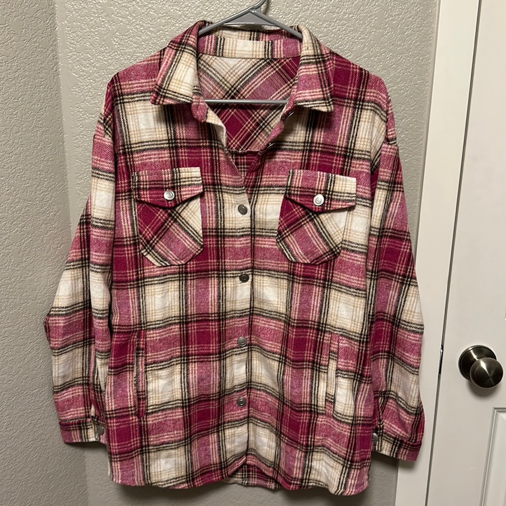 Casual plaid Shaket